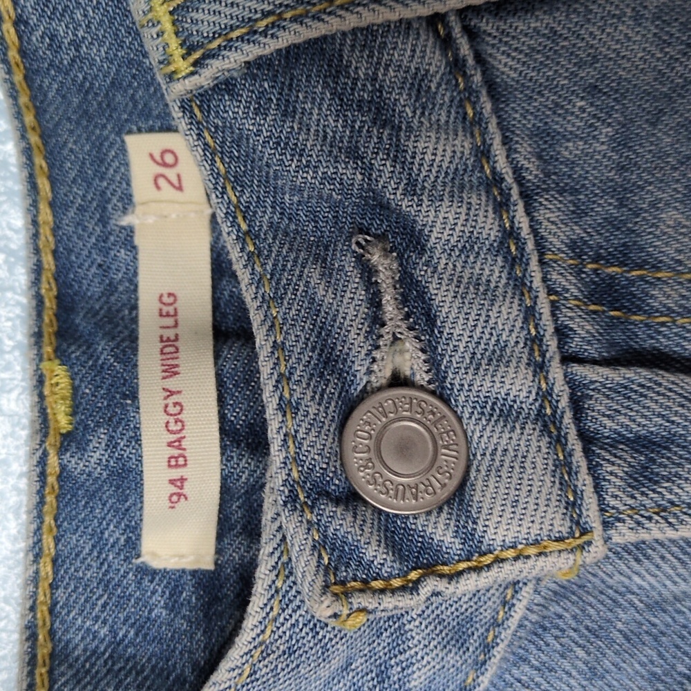 Levi's 94 Extra Wide Leg Baggy Jeans - Picture 8 of 10